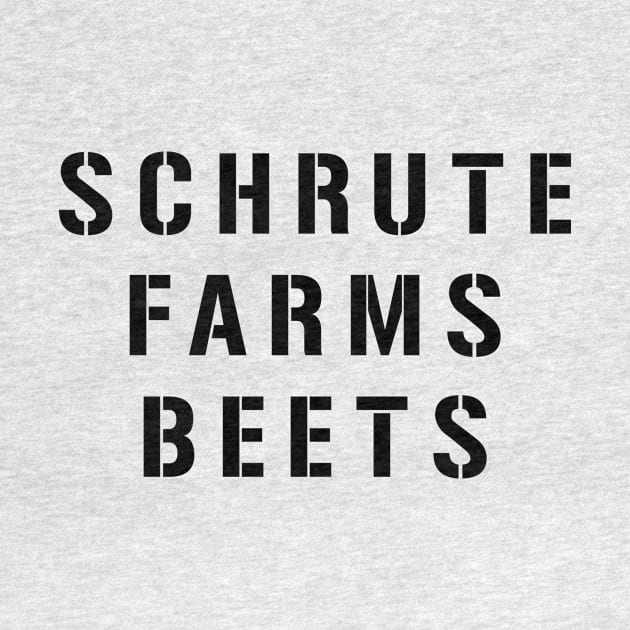 Schrute Farms Beets by redsoldesign